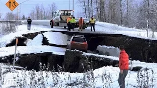 Strong Earthquake Hits Anchorage, Alaska