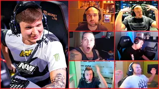 CS GO PROS REACT TO S1MPLE PLAYS. (2021 PART 2)