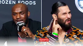 "You're here because I chose you!" | Tensions mount between Usman & Masvidal during press conference
