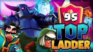 Defeating CRL PROS in TOP 100 LADDER with PEKKA Bridgespam! | Clash Royale