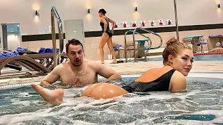 GUY IS SHOCKED BY MY SIZE IN THE POOL😳 SHOCK VIDEOS @Babycoma13 FITNESSTONYA/ TIKTOK PRANKS