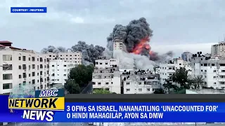 3 OFWs sa Israel, nananatiling ‘unaccounted for’ o hindi mahagilap, ayon sa DMW