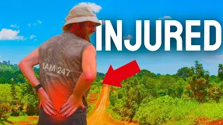 The injury that could STOP me running the length of Africa… ever - Running Africa #51