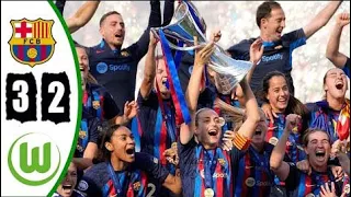 Barcelona vs Wolfsburg 3-2 Highlights & All Goals UEFA Women's Champions League Final - 2023 HD