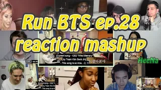 [BTS] Run BTS 달려라 방탄 ep.28｜reaction mashup