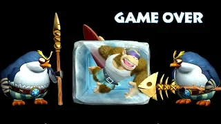 Donkey Kong Country: Tropical Freeze (Switch) - All Death & Game Over Animations