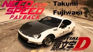 Initial D - Takumi Fujiwara in NFS Payback! (Car Build Showcase)