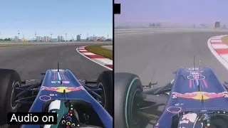 F1 2017 VS Real Life (Red Bull RB6 Comparison, China)