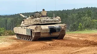 Live fire demo at Fort Benning, Georgia