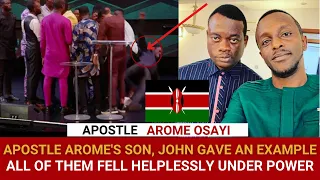 STRANGE MOVE OF POWER AS APOSTLE AROME'S SON FROM KENYA SHOOK THE CHURCH