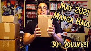 May Manga Haul(30+ Volumes) | Damaged Spines 😠, OOP Manga, and Rom-Com Galore