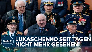 LUKASCHENKO UNTERGETAUCHT? Spekulationen über Erkrankung des belarussischen Machthabers