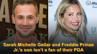 Sarah Michelle Gellar and Freddie Prinze Jr.’s son isn’t a fan of their PDA