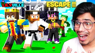 THE BIGGEST ESCAPE IN LILYVILLE 😡 Day 39 | Minecraft Live