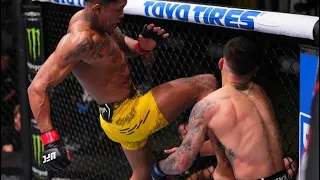 UFC Vegas 87: Vinicius Oliveira makes case for KO of the Year with stunning flying knee