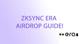 All Steps You Need to Participate - Zksync Airdrop