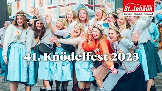 41. Knödelfest in St. Johann in Tirol 2023 • Volksfest in den Kitzbüheler Alpen