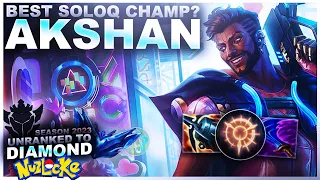 IS AKSHAN THE MOST POWERFUL SOLOQ MID? - Unranked to Diamond Nuzlocke | League of Legends