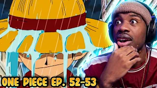 LUFFY ON EXECUTION!!! One Piece Episode 52 & 53 Reaction