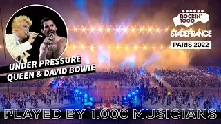 Under Pressure, Queen & David Bowie played by 1.000 musicians | Paris 2022