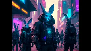 CyberPunk Music Cyber Beats Lofy Vibes Lofi Bunny