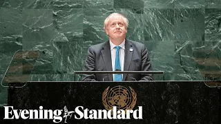 'Turning point for humanity': Prime Minister Boris Johnson's address to the UN General Assembly