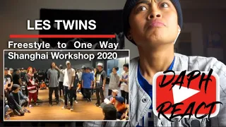 DAPH REACT: Les Twins | Freestyle to One Way Shanghai Workshop 2020