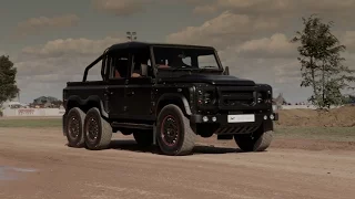 Kahn TV: Launch of the Flying Huntsman 6x6 Defender 110 Crew Cab Pickup