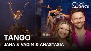 Trio Dance - Tango von JANA, VADIM und ANASTASIA im Viertelfinale 💃💃🕺​ | Show 10 | Let's Dance 2024