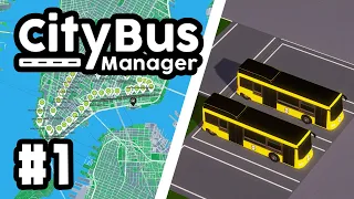 Building a NEW YORK Bus Company in City Bus Manager #1