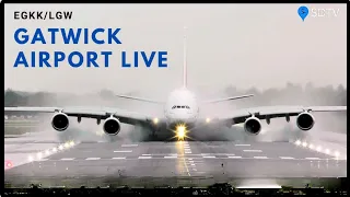 Gatwick Airport Live - EGKK/LGW - 19th February 2024