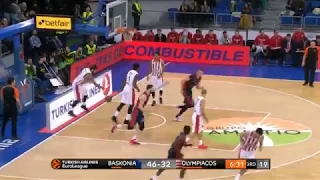 Baskonia's 13/16 FG in 3nd quarter vs Olympiacos