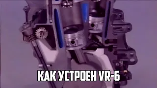 Особенности конструкции двигателя VR 6. Устройство ГРМ, датчики и система управления.