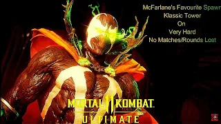 Mortal Kombat 11 Ultimate - McFarlane Spawn Klassic Tower On Very Hard No Matches/Rounds Lost