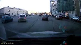 Страшная авария на Садовом кольце в Москве 2016
