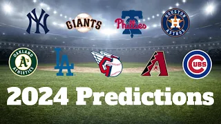 2024 MLB Season Predictions