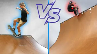 MINI RAMP VS VERT RAMP CHALLENGE!