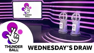 The National Lottery ‘Thunderball' draw results from Wednesday 10th July 2019