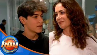 Anette Michel apoya a su hijo Nicolás en su debut como actor | Programa Hoy