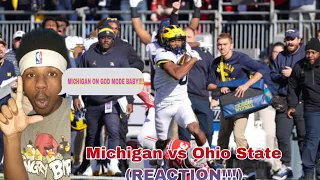 GO BLUE!!!!| #3 Michigan v #2 Ohio State Highlights | College Football Week 13 | 2022 (REACTION!!!)