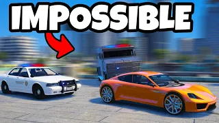 I Escaped an Impossible Police Getaway in GTA 5 RP