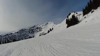 Petite Chamossaire piste rouge (Villars sur Ollon) Suisse