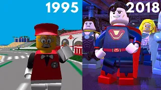 Эволюция серии игр LEGO | 1995 - 2018