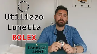 Utilizzo Ghiera Rolex