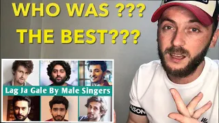 Lag Jaa Gale By Male Singer -  RAPPER First Reaction !!!
