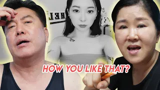 Conservative KOREAN Parents React to my first TATTOO│Behind the Kims