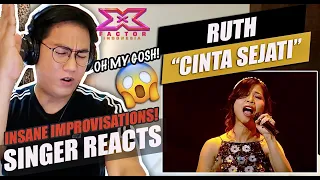 RUTH - CINTA SEJATI [BUNGA CITRA LESTARI] X Factor Indonesia | SINGER REACTION