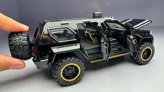 Unboxing of George Patten Off-Road SUV Diecast Model Car