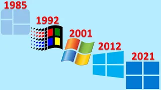 Every Microsoft Windows OS Startup Sound/Boot Up Animation