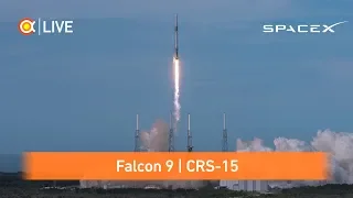 Трансляция пуска Falcon 9 (CRS-15)